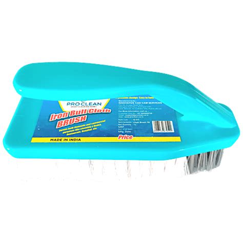 Buy Pro Clean Iron Bull Cloth Brush - Flexible Bristles, Durable Online ...