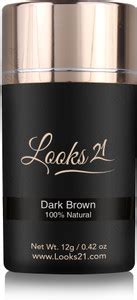 Looks21 Hair Building Fiber - Dark Brown - Price in India, Buy Looks21 ...
