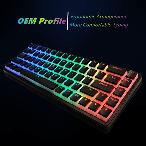 Buy XVX Keycaps - Pudding Keycaps,141 Key Set Custom Keycap, OEM ...