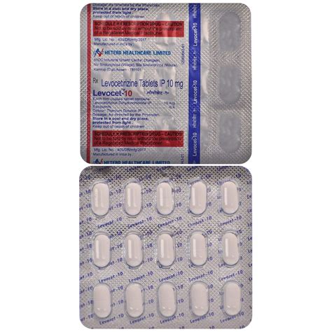 Levocet-10 - Strip of 15 Tablets : Amazon.in: Health & Personal Care