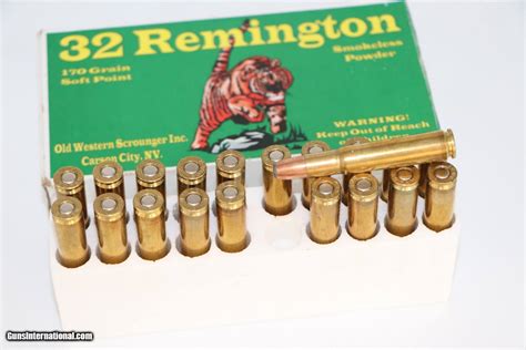 Old Western Scrounger 32 Remington - 20 Rounds