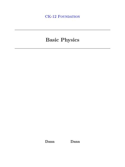 Basic Physics PDF 的图像结果