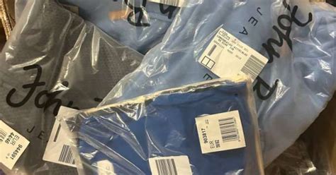 1.95 € per piece, Mail order company, Mix Textiles, mix cardboard ...