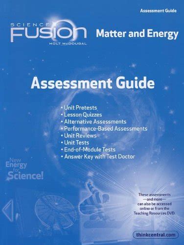 Buy Assessment Guide Module H Grades 6-8: Module H: Matter and Energy ...