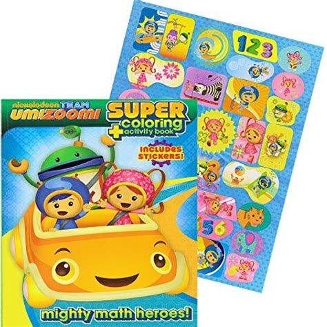 Buy Team Umizoomi Jumbo Coloring Book with Stickers (144 Pages) Online ...