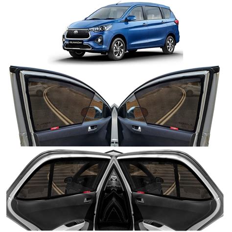 KINGSWAY Accessories Car Side Window Sun Shade Half Cut Magnetic with ...