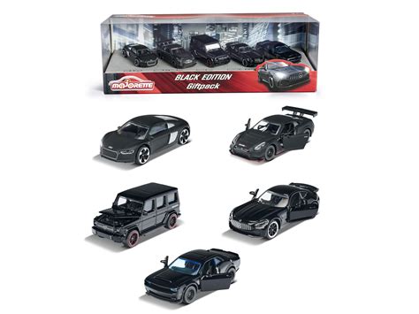 Black Edition (2023) Giftpack 5 Piece Set 1/64 Diecast Model Cars by ...