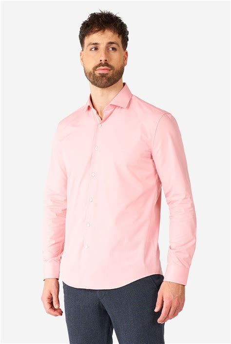 Pink Shirt Men