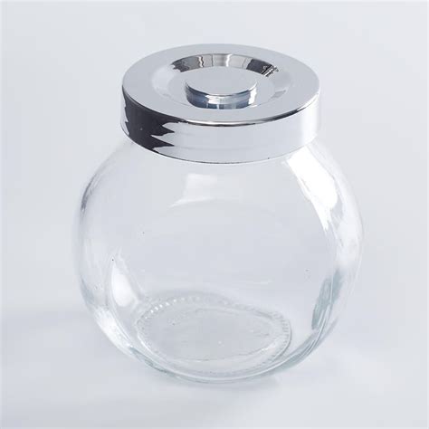 Buy Spinel-Elfin Solid Transparent Spices Glass Jar - 7 cm L x 8 cm H ...
