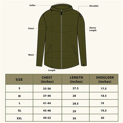 Tripole Anti-Pilling Fleece Winter Jacket and Windcheater - Size Guide ...