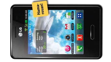 LG Optimus Mobile Phone 的图像结果