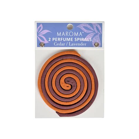 Buy 2 Perfumed Spirals - Cedar/Lavender | Auroville.com – Auroville ...