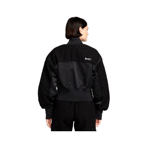 Nike Sportswear Collection Women's High-Pile Fleece Bomber Jacket ...