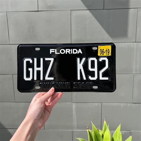 Florida License Plate Expiration Date at Helene Winkleman blog