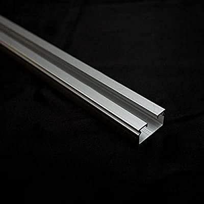 Buy RoomDividersNow Ceiling Curtain Track Rail, Silver 3ft Wide Online ...