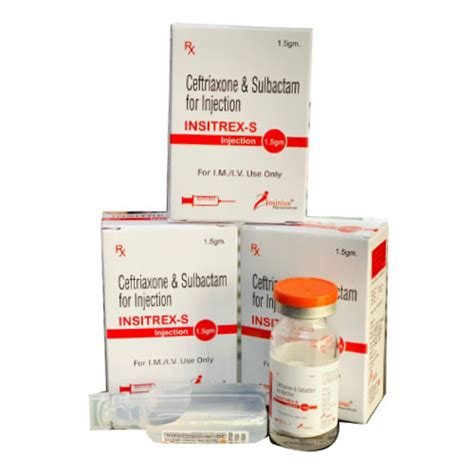 INSITREX-S-1.5gm Injection Insinius Pharmaceuticals