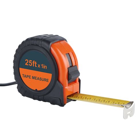 LICHAMP Tape Measure 25 ft, 1 Pack Easy Read Measuring Tape Retractable ...