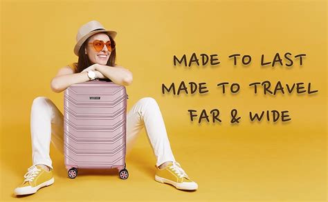 Buy ROMEING Monopoli 28 inch, Polycarbonate Luggage, Hard Sided, (Rose ...