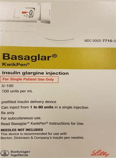 Basaglar 100 IU/ML Solution For Injection (3): Uses, Side Effects ...