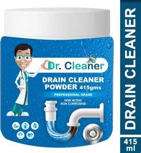 Dr Cleaner Heavy Duty Drain Cleaner & Blockage Opener Powder Form (415 ...