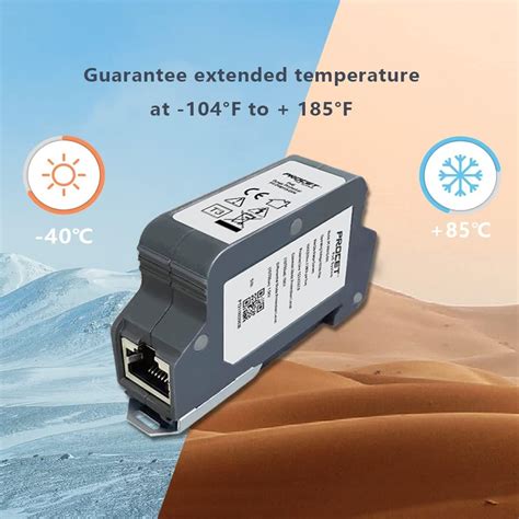 PROCET PoE System Industrial Ethernet Surge Protector - 10KV Lightning ...