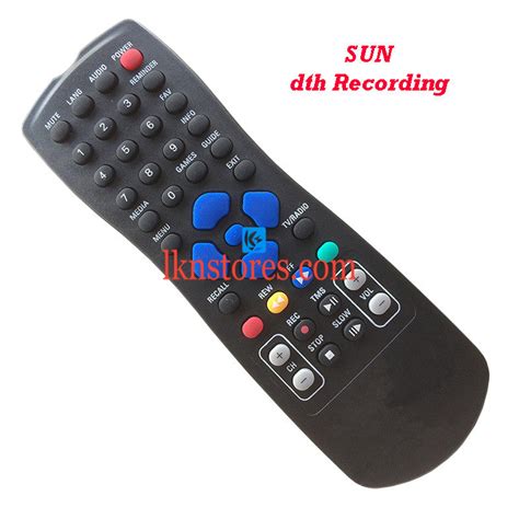 Sun Direct DTH Recording remote control replacement | LKNSTORES