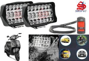 SHOP4U Waterproof 21 LED Fog Ligth with on/off Switch Compatible with ...