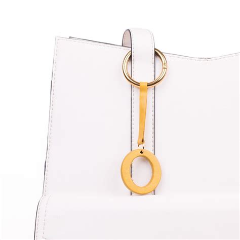 Mustard Letter Bag Charm – TANN TRIM