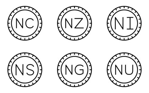 Country Flags Icon Pack | Black outline | 145 .SVG Icons