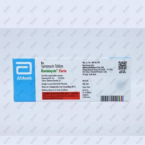 ROVAMYCIN FORTE Tablet 10's – ETABX
