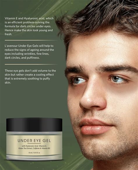L'avenour Under Eye Gel For Reduce Dark Circles, Eye Puffiness ...