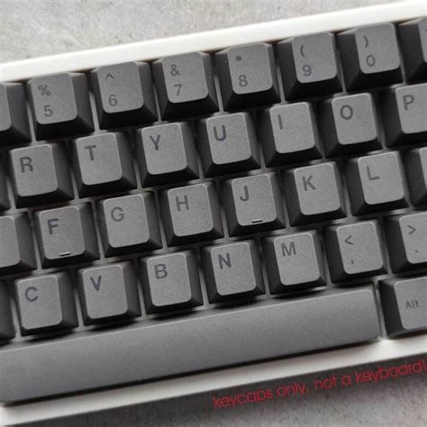 Dark Gray PBT Keycaps Set Night 130 keys Cherry | Ubuy India