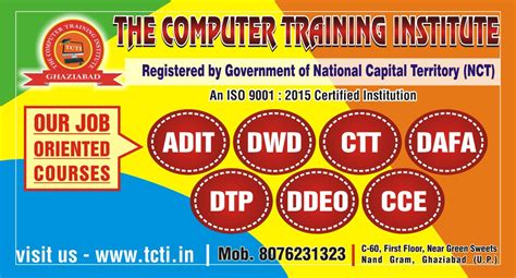 TCTI - THE COMPUTER TRAINING INSTITUTE