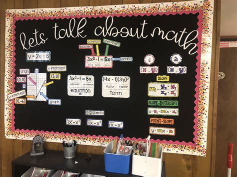 Bulletin Board Ideas For High School Math at Martha Chouinard blog