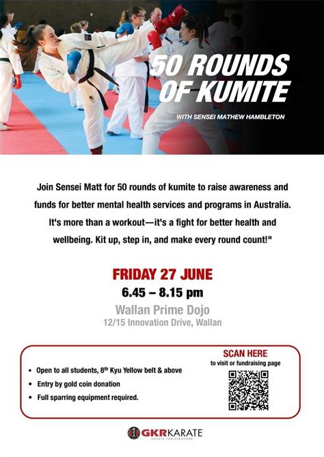 50 rounds of Kumite, Wallan Prime, Unit 12/15 Innovation Drive, Wallan ...