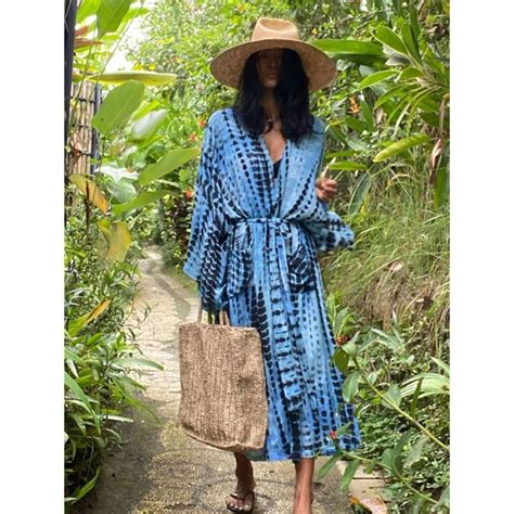 Buy Addery Ocean Blue Sarong Jacket Online