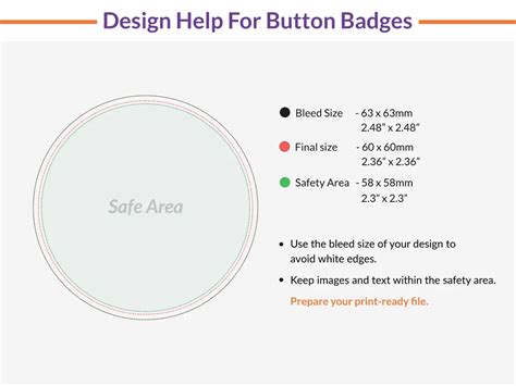 Button Badges - Print Custom Badges with Name or Logo Online - Printo.in
