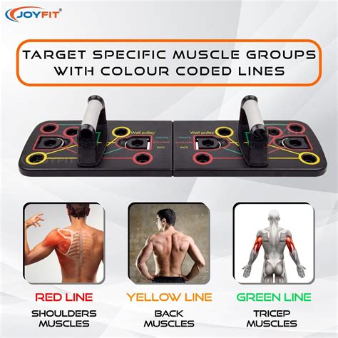 10-in-1 Multi Functional PushUp Rack/Board System with Resistance Tube ...