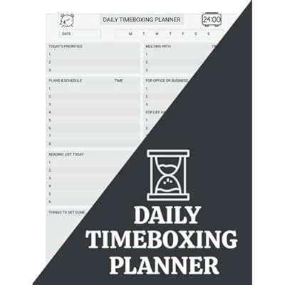 Daily Timeboxing Planner: Undated Time boxing | Ubuy India