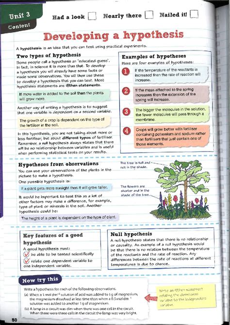 Unit 1 Chemistry Revision Workbook for Level 3 BTEC Applied Science ...