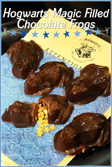 Hogwarts Magic Filled Chocolate Frogs - For the Love of Food