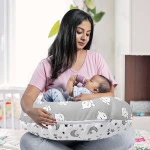 MOM & SON Breast Feeding Pillow Breastfeeding Pillow Price in India ...