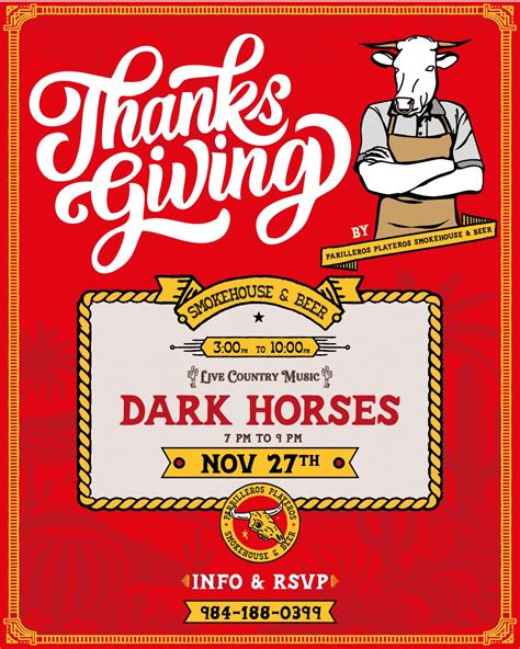 Thanksgiving @ Parrilleros Playeros Smokehouse & Beer, Av. Solidaridad ...