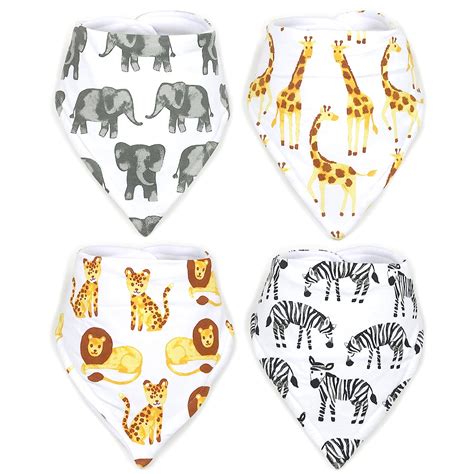 Stadela Baby 100% Cotton Bandana Drool Bibs for India | Ubuy