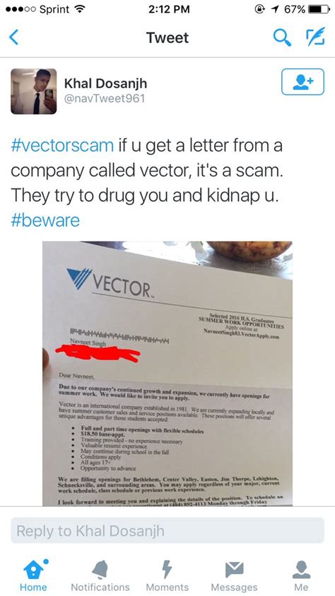 Image result for Vector Apply Scam