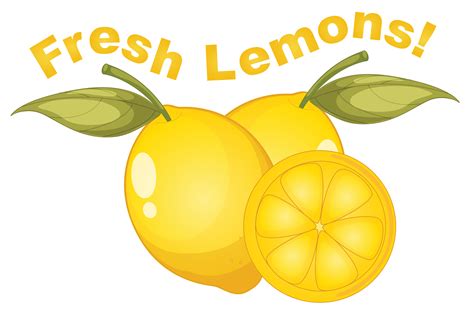 Lemon Clipart Vector Art, Icons, and Graphics for Free Download