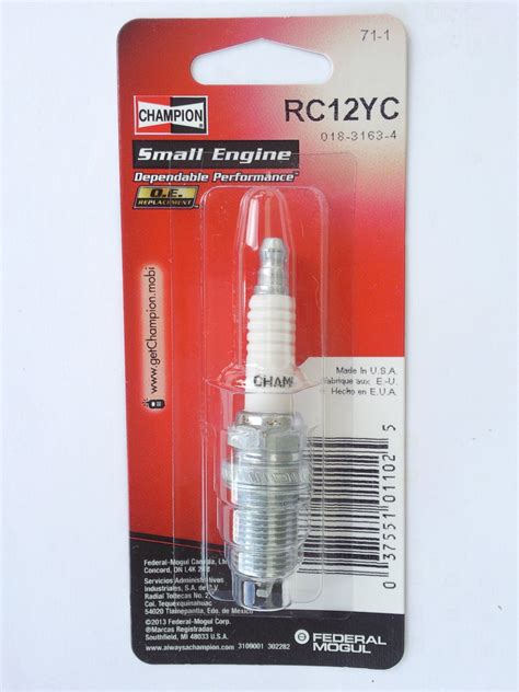 Champion RC12YC – alternative spark plugs