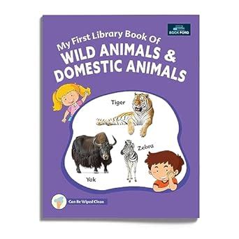 Buy My First Library Book Of - Wild Animals And Domestic Animals Books ...