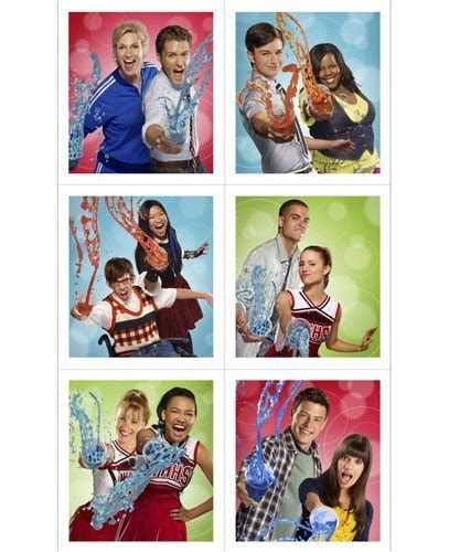 Glee Stickers - 4 Sheets : Amazon.in: Toys & Games