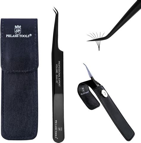 Amazon.com: PHLASH TOOLS Professional Lash Extension Tweezers, Straight ...
